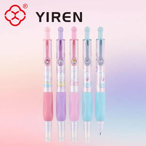 Yiren प्यारा खरगोश कार्टून फाउंटेन पेस्टल रंग चिकनी लेखन बच्चों पसंदीदा स्टेशनरी - Product Image 3