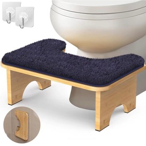 Wooden toilet <b>stool</b>, <b>bamboo</b> toilet seat, multi-functional toilet <b>stool</b>, adult toilet seat, toilet <b>stool</b> - Product Image 1