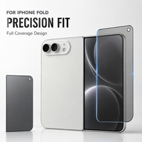 Protection d'écran en verre trempé pour iPhone 18 Duo Ultra Fold, anti-espion, couverture intégrale, film en verre pliable