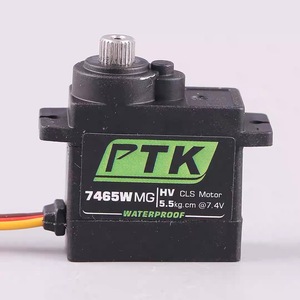 Moteur numérique miniature étanche PTK 7465W MG 9g, couple 5kg, pour robot et aile fixe, avec moyeu creux haute performance - Product Image 5