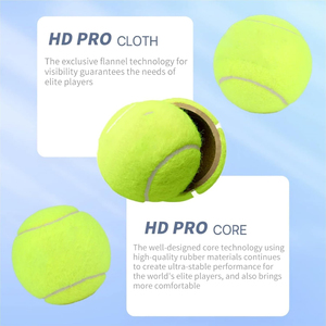 Pelotas de Pádel Aprobadas por la <span class=keywords><strong>ITF</strong></span>/IPF |   Material de Lana de Alta Calidad |   Logotipo/Color Personalizado |   Venta al por Mayor de Fábrica para Clubes Deportivos - Product Image 4