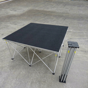 Wedding Spider Stage Portable Carpet and Non-slip Stage Platform Event Folding Aluminum Alloy Stage - Product Image 1