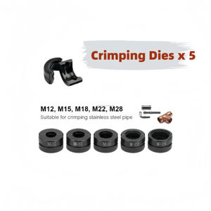 HHYD-1532 Kit d'outils de sertissage hydraulique M12-28mm en acier sans fil ProPress Pinces pour tuyaux de <span class=keywords><strong>plomberie</strong></span> en <span class=keywords><strong>cuivre</strong></span> <span class=keywords><strong>à</strong></span> piles - Product Image 3