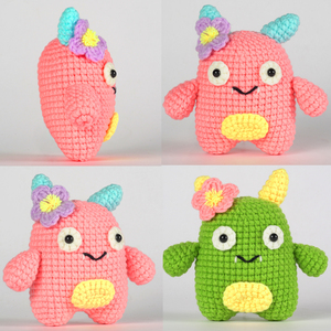 Fai da te fai da te filato piatto artigianale bambini animali per maglieria e cucito principianti kit all'uncinetto - Product Image 5