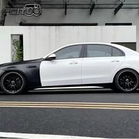 Vente directe usine : Kit carrosserie large Mercedes-Benz Classe C W206 avec crochet de remorquage pour mise à niveau Classe G – Pare-chocs avant/arrière en FRP + fibre de carbone