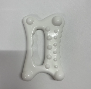 Masajeador corporal completo de resina multifunción de color blanco, raspador facial - Product Image 1