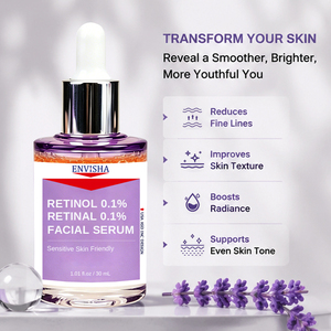 Suero Facial <span class=keywords><strong>Retinol</strong></span> 0.1% Retinal 0.1% para <span class=keywords><strong>el</strong></span> Cuidado de la Piel, Reafirmante, Hidratante, Blanqueador, Eliminador de <span class=keywords><strong>Manchas</strong></span> Oscuras, Pecas e Imperfecciones, Venta Caliente - Product Image 3