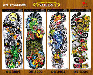Nuevo diseño de gran tamaño de brazo completo tatuaje permanente temporal pegatina <span class=keywords><strong>para</strong></span> hombre manga <span class=keywords><strong>tatuajes</strong></span> - Product Image 4