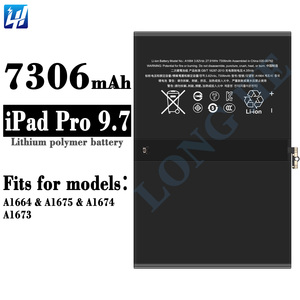 <span class=keywords><strong>EPARTS</strong></span> Wiederauf ladbarer Lipo-Akku Tablet-Akku A1664 Für Ipad Pro 9.7 7306mah A1673 A1674 Li-Ionen-Akku - Product Image 2