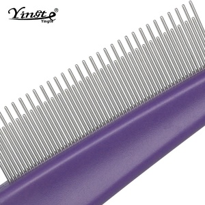 Dissolvant de tiques et peigne d'élimination des puces nœud ouvert épilation chats chiens peignes de toilettage pour animaux de compagnie pour animaux de compagnie - Product Image 3