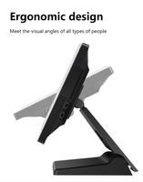 Sistema de Punto de Venta Todo en Uno de 15.6 Pulgadas, Caja Registradora, Máquina EPOS, Software POS, Terminal con Impresora, Escáner y Cajón de Dinero