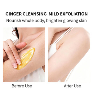 Exfoliante Corporal de Cúrcuma con Partículas de Azúcar Natural, Exfoliación Suave, No Daña la Piel, Ilumina las Zonas Oscuras del Cuerpo - Product Image 5
