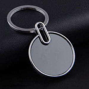 شعار ليزر مخصص Engraving رقم فندق لترويج الإعلانات هدية حلقة مفاتيح معدنية - Product Image 3