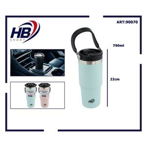 750ml Stainless Steel Car <b>Mug</b> 21.5*9.5*6.5CM Tumbler - Product Image 3