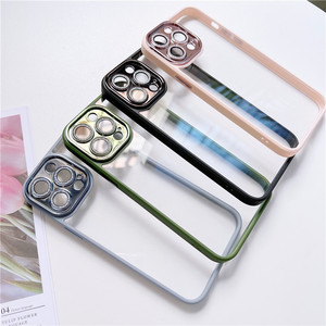 I Phone 11-funda rígida transparente para teléfono móvil, cubierta trasera con cristal ostentoso para cámara - Product Image 4