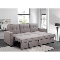 Canapé convertible modulable HOME en forme de L avec fonction de chargement pour salon et appartement – Vente en gros