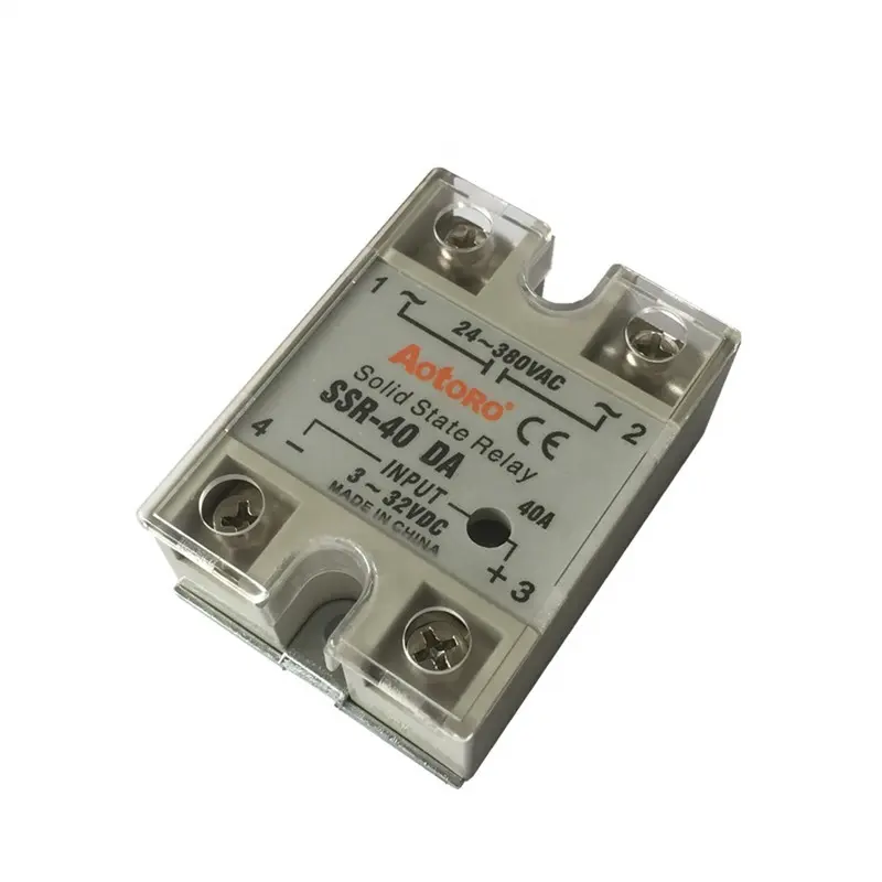 Power factor controller SSR-40DA eenfase ssr Solid state relais DC naar AC relais