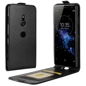 Untuk Sony Xperia XZ3 Casing Ponsel Kulit Pu Penutup untuk Xperia XZ3 Casing Ponsel untuk Sony XZ3 Tas Casing Penutup Ponsel