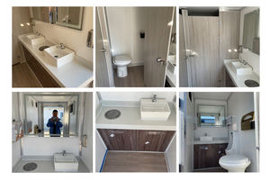 Remolque de Baño Portátil Prefabricado para Exteriores con Ducha, Fabricado con Panel Sándwich Resistente, en Venta en la UE - Product Image 5