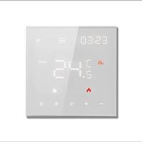 Système de chauffage au sol pour hôtel moderne, thermostat programmable à écran tactile électrique avec installation facile pour le contrôle du chauffage au sol