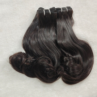 Lot de boucles en cheveux Remy vietnamiens naturels, cheveux humains, vierges, très Double Drawn, qualité 12a,