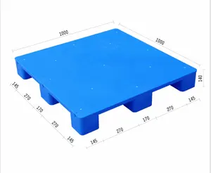 Price For Pallet Plastic Flat Deck Top Hdpe Euro Pallet 9 Feet Price Cheap China Supplier Customize Mixed Pe Whole Durable Heavy Duty For Sale