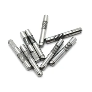 Custom Precision Cylindrical Dowel Pins Stainless Steel Positioning Pin Knurled Machining Turning Shaft Parts