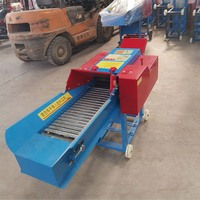 Diesel électrique moteur vache mouton alimentation animale alimentation herbe riz maïs blé paille foin fourrage coupe-paille machine