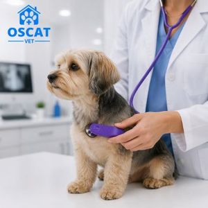 Stetoscopio Veterinario Digitale OSCAT AI per Cani e Gatti, Rilevazione di Murmori Cardiaci con Bluetooth - Product Image 2
