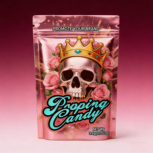 Customized 3.5g Stand up Pouch Flexible Food <b>Packaging</b> <b>Bag</b> PE/AL/PET Laminated Structure Deodorizing Self-Sealing Durable mm - Product Image 2