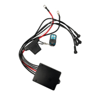 Kit de 4 éclairages LED pour jantes Lumina 17 pouces, 5 rangées double face, 10 rangées de lampes de jante, livraison rapide pour camions et voitures 12V