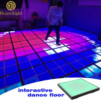 Piste de danse interactive de luxe à LED avec panneau sensible à LED pour enfants