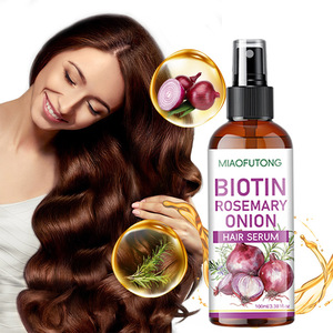 Sérum capillaire bio à l'huile de romarin et d'oignon de haute qualité, anti-chute, réparateur et nourrissant pour tous types de cheveux - Product Image 3