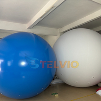 Grand ballon rouge gonflable scellé publicitaire en PVC personnalisé ballon gonflable géant à l'hélium coloré pour la décoration