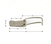 Loquet à ressort mini en acier inoxydable 304, type bec de canard, pour glacières, ruches et seaux à lait