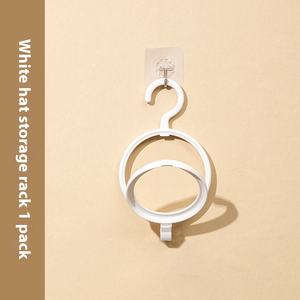 Estante de almacenamiento de plástico multifuncional para colgar en la pared del hogar, clasificador para sombreros, bufandas, puerta, armario para organización de armario - Product Image 6