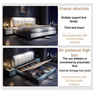 Cute Unique Luxury Newest Popular Style <span class=keywords><strong>Young</strong></span> Big Single Furniture Escalada Pequeño Marco de madera Camas para niños - Product Image 4