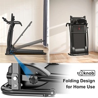 Tapis roulant électrique pliable pour la maison avec haut-parleur et fonction de calcul des calories pour l'entraînement aux Philippines