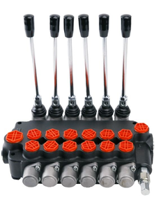 P40 P80 P120 Nueva Válvula de control direccional electrohidráulica Acero duradero y hierro fundido para piezas de excavadora - Product Image 1