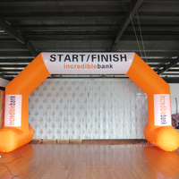 Arche gonflable personnalisée en tissu Oxford pour la publicité, idéale pour les événements de marathon (départ/arrivée)