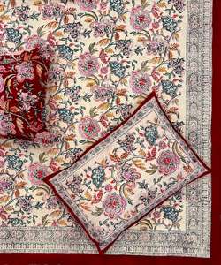 Sábana vibrante y cómoda con una mezcla juguetona de impresiones de bloques artísticos para una decoración única para el hogar - Product Image 1