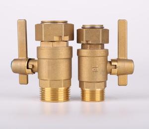 Đầu Nối Ống Chính Xác Ren Đực Đầu Nối Giảm Áp Van Khí Bằng Đồng Thau Bóng Van Bằng Đồng - Product Image 2