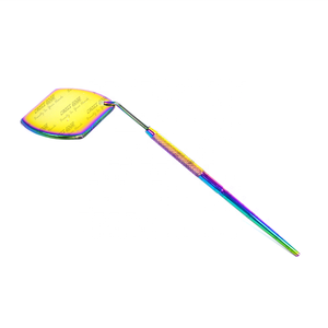 Miroir avec poignée d'extension de cils, miroir avec Logo personnalisé - Product Image 1