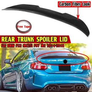 สปอยเลอร์หลังรถยนต์ทรง PSM รุ่นใหม่ M23 สำหรับ BMW F22 M235i F87 M2 ปี 2014-2018 - Product Image 1