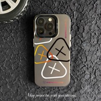 Coque de Téléphone Design Colorée IMD Impression UV pour iPhone Xr Xs 11 12 13 14 15 16 Mini Pro Max