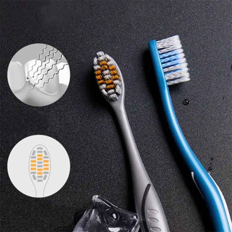 Brosse à dents personnalisée, brosse à dents pour usage domestique, vente en gros, OEM, à bas prix