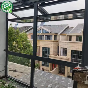 Aluminum Top Folding <b>Window</b> Upward Vertical Foldable <b>Windows</b> Customized Foldable Glass <b>Windows</b> <b>For</b> Shop - Product Image 6