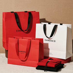 Sacs d'emballage pour vin et champagne à estampage à chaud, en papier mat laminé, sacs d'emballage pour thé brun, impression offset écologique - Product Image 1