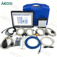 Tableta CF33 lista para usar + Herramienta de diagnóstico Servolectric ZF-Testman ZF TESTMAN EHPS DPA06 con cables para transmisión de automóviles