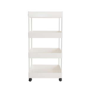 핫 세일 3 층 금속 보관 홀더 및 바퀴 선반 가정용 주방 욕실 보관 카트 - Product Image 4